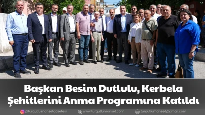 Başkan Besim Dutlulu, Kerbela Şehitlerini Anma Programına Katıldı