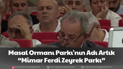 Masal Ormanı Parkı'nın Adı Artık “Mimar Ferdi Zeyrek Parkı”
