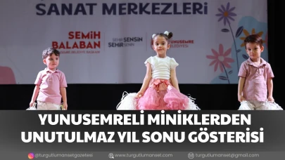 YUNUSEMRELİ MİNİKLERDEN UNUTULMAZ YIL SONU GÖSTERİSİ
