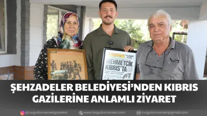 ŞEHZADELER BELEDİYESİ’NDEN KIBRIS GAZİLERİNE ANLAMLI ZİYARET