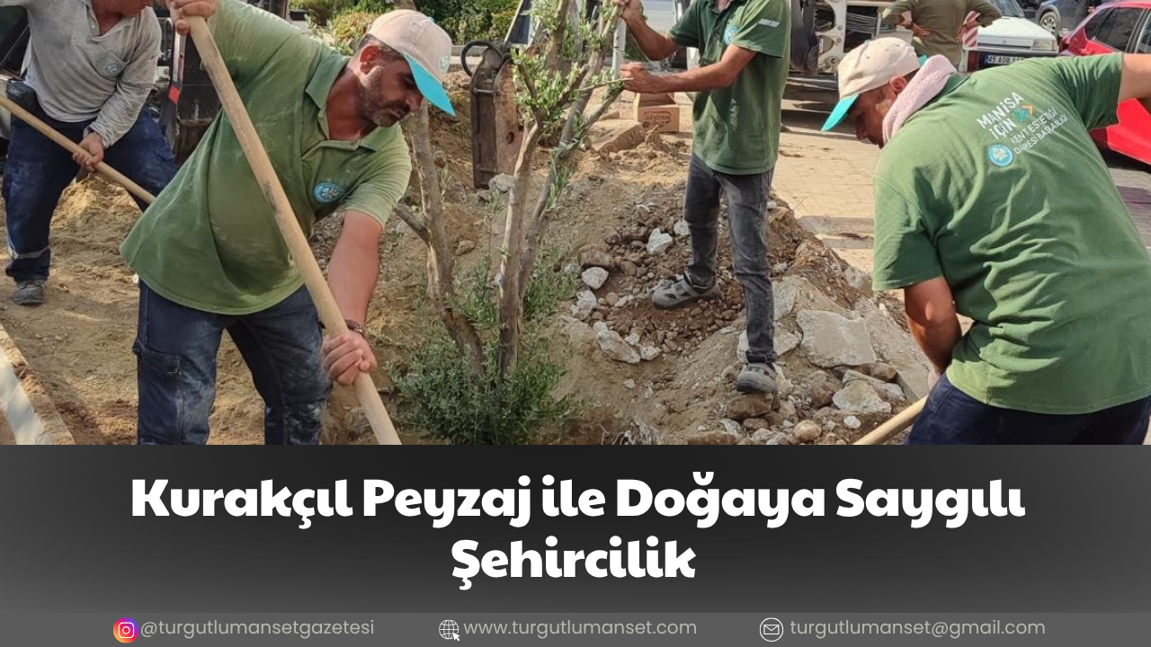 Kurakçıl Peyzaj ile Doğaya Saygılı Şehircilik