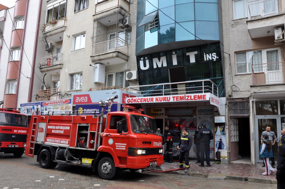 Yangın Panik Yarattı