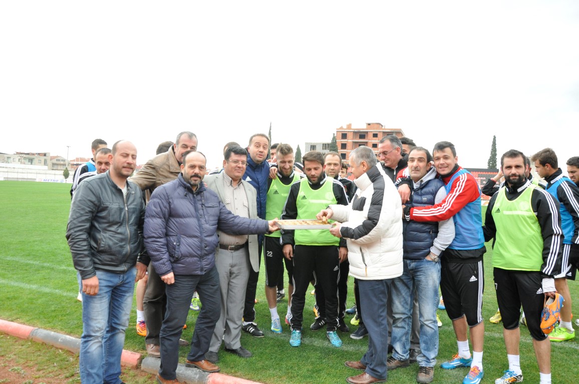 Yeni Yönetimden Baklavalı Uğurlama