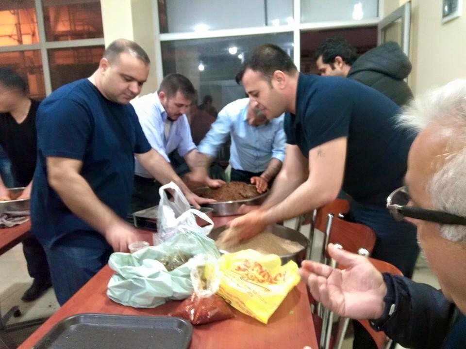 Osmanlı Ocaklarından çiğ Köfte Partisi