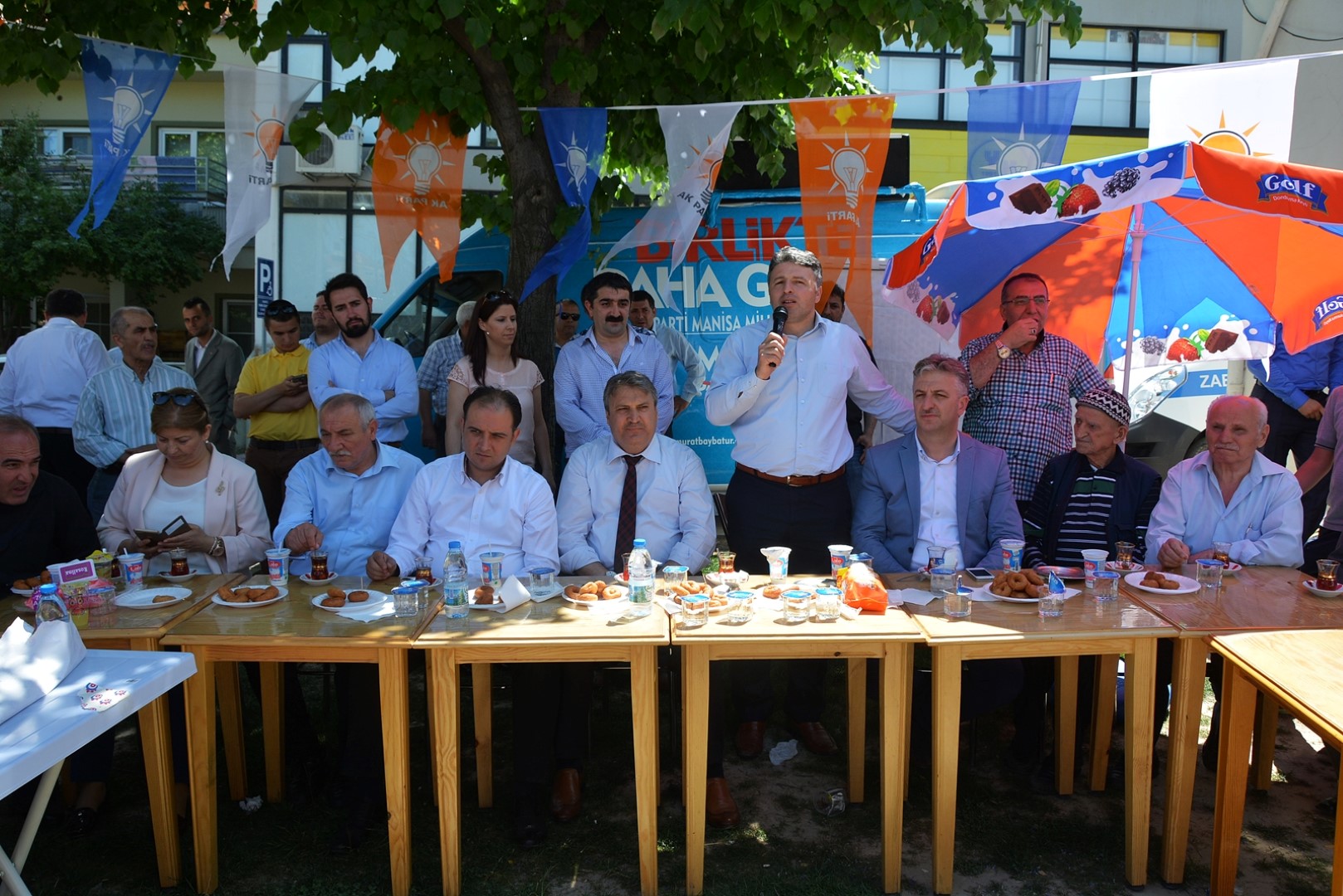Başkan çerçi’ye Akmescit’te Yoğun İlgi