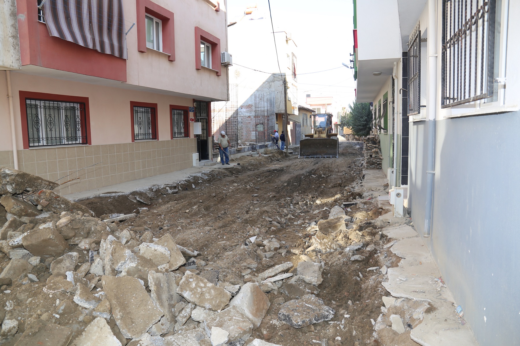 Mahallelerin Sokakları Yenileniyor