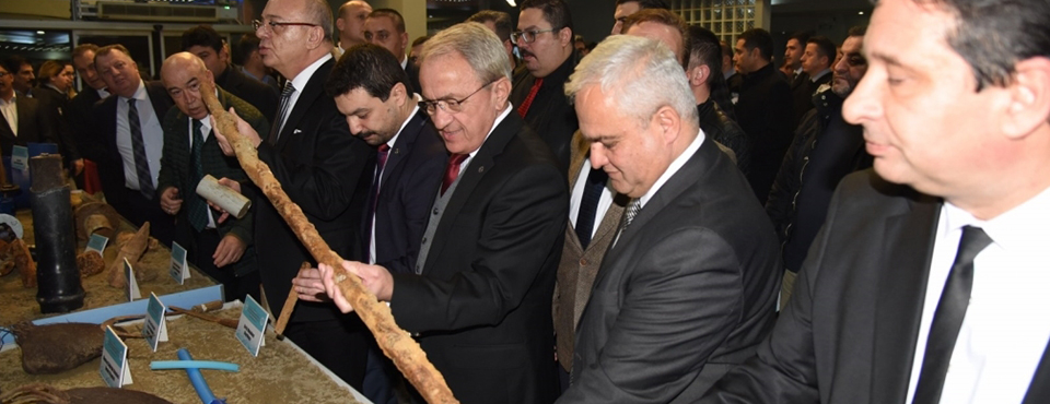 Turgutlu'dan çıkan Paslı Borular Sergilendi