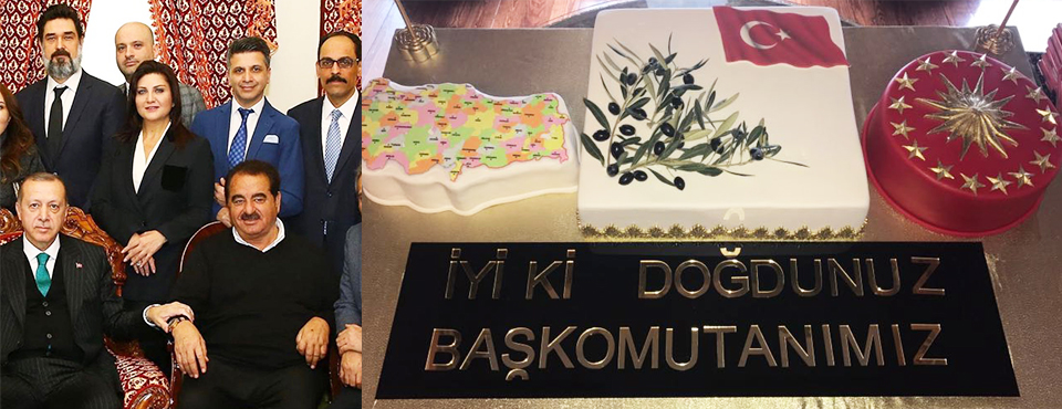 Polat Yağcı'dan Cumhurbaşkanına Sürpriz Pasta