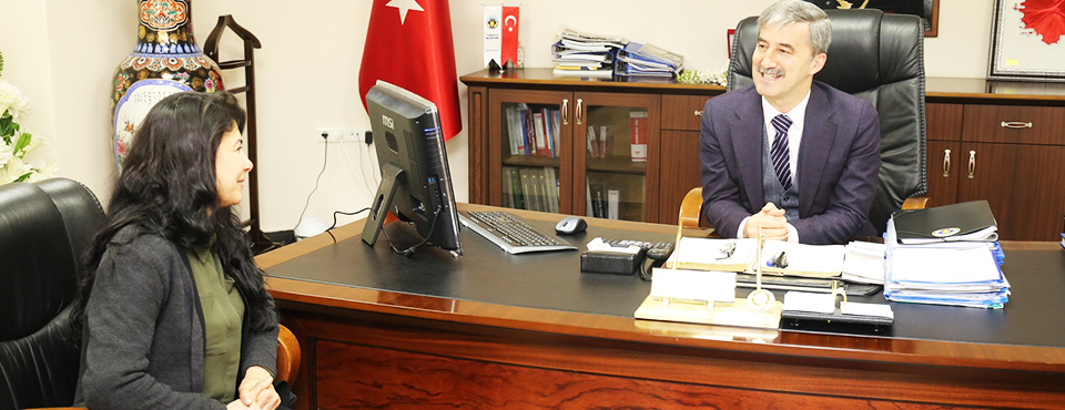 Kadın Oda Başkanı’ndan Başkan şirin’e Ziyaret
