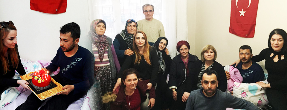 Kahraman Gazi'ye Doğum Günü Sürprizi