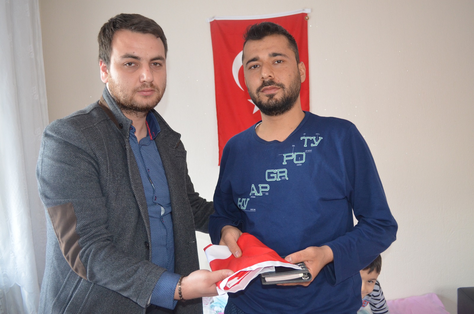 Afrin Gazi’si Yıldız’a Anlamlı Hediye