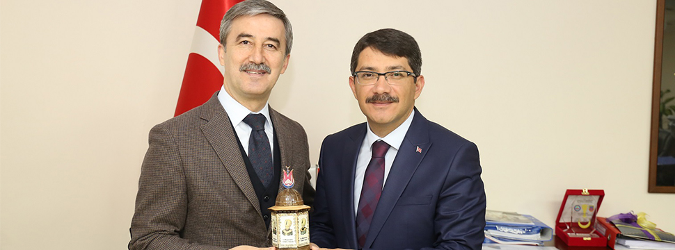 Başkan çelik’ten Başkan şirin’e Ziyaret