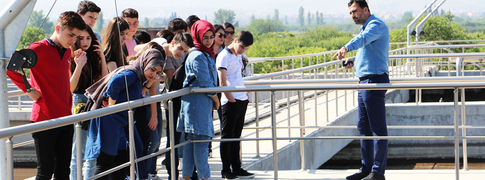 öğrenciler Atıksu Arıtma Tesisi’ni Gezdi