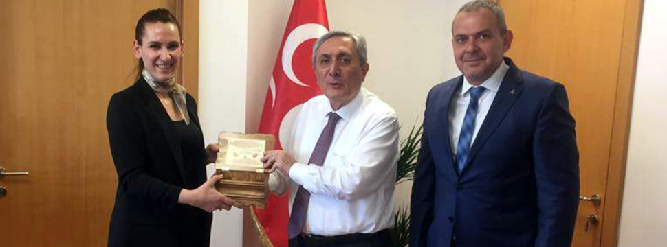 Turgutlu’nun Kuru üzüm’ü Mhp Genel Merkezinde