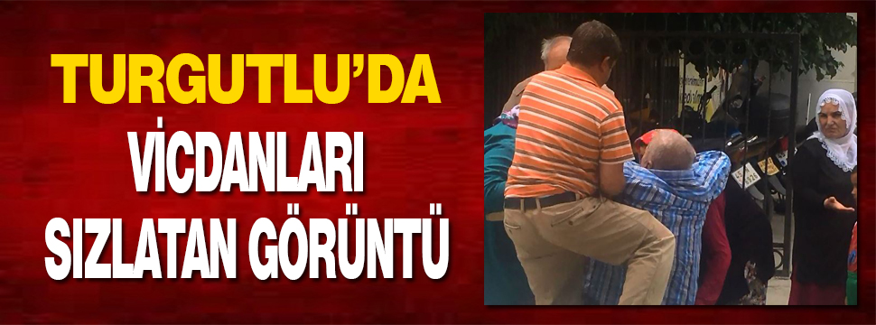 Turgutlu’da Vicdanları Sızlatan Görüntü