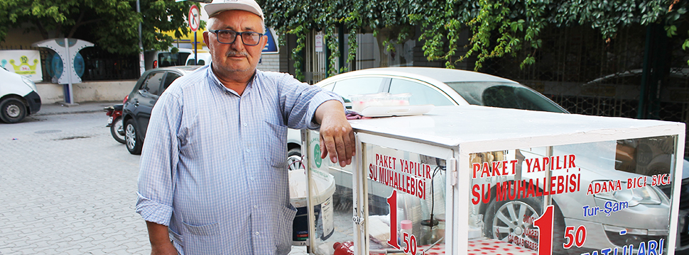 17 Yıllık Seyyar Satıcı Mesleğine Son Verdi