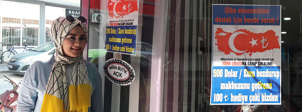 Dolar Bozdurana Esnaftan 100 Tl’lik Hediye çeki