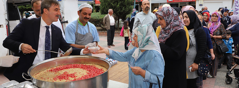 Başkan şirin’den Aşure İkramı