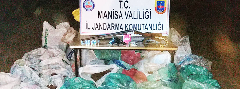 üzüm Hırsızlarını Jandarma Enseledi