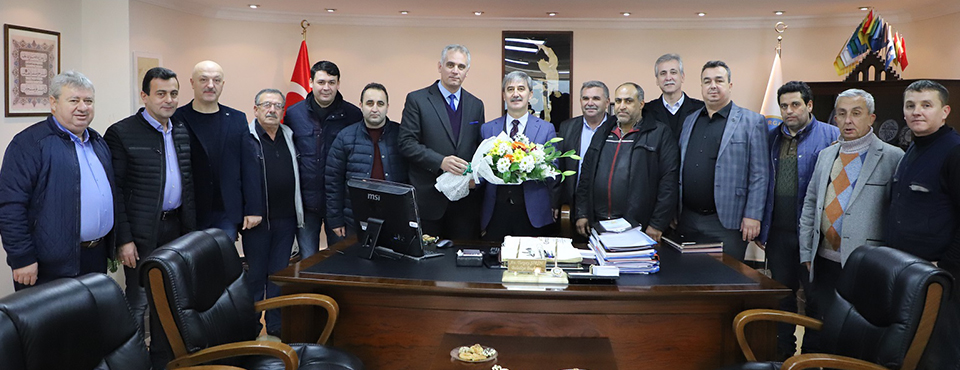 Mhp İlçe Başkanı Bostan'dan Başkan şirin’e Ziyaret