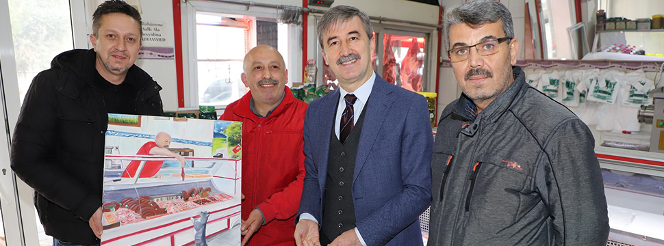 Fenomen Kasap'a Tablo Süprizi
