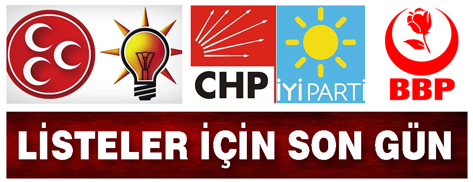 Siyasi Partilerin Belediye Başkanı Adayı Ve Meclis üyeleri Bugün Belli Oluyor