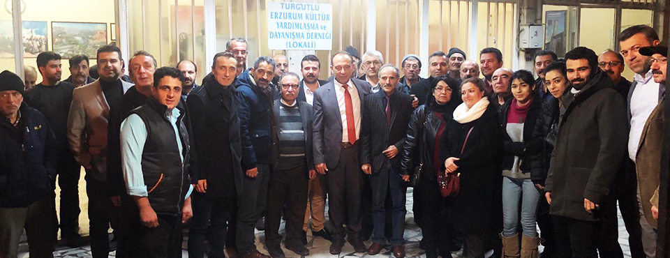çetin Akın'dan Erzurumlular Derneğine Ziyaret