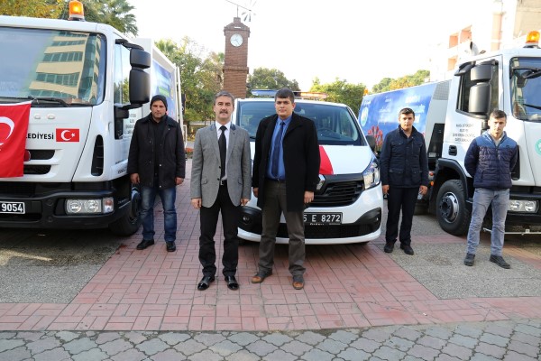 Büyükşehir'den Turgutlu'ya 3 Araç Daha