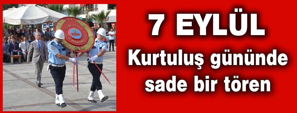 Kurtuluş Gününde Sade Bir Tören