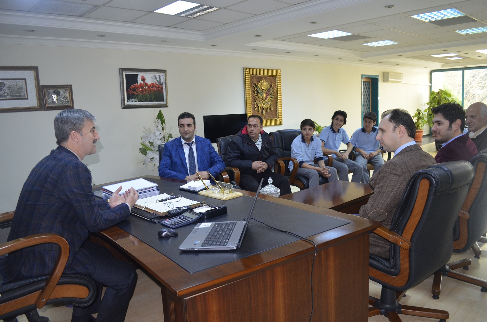Başkan şirin Manisa şampiyonları'na Başarılar Diledi