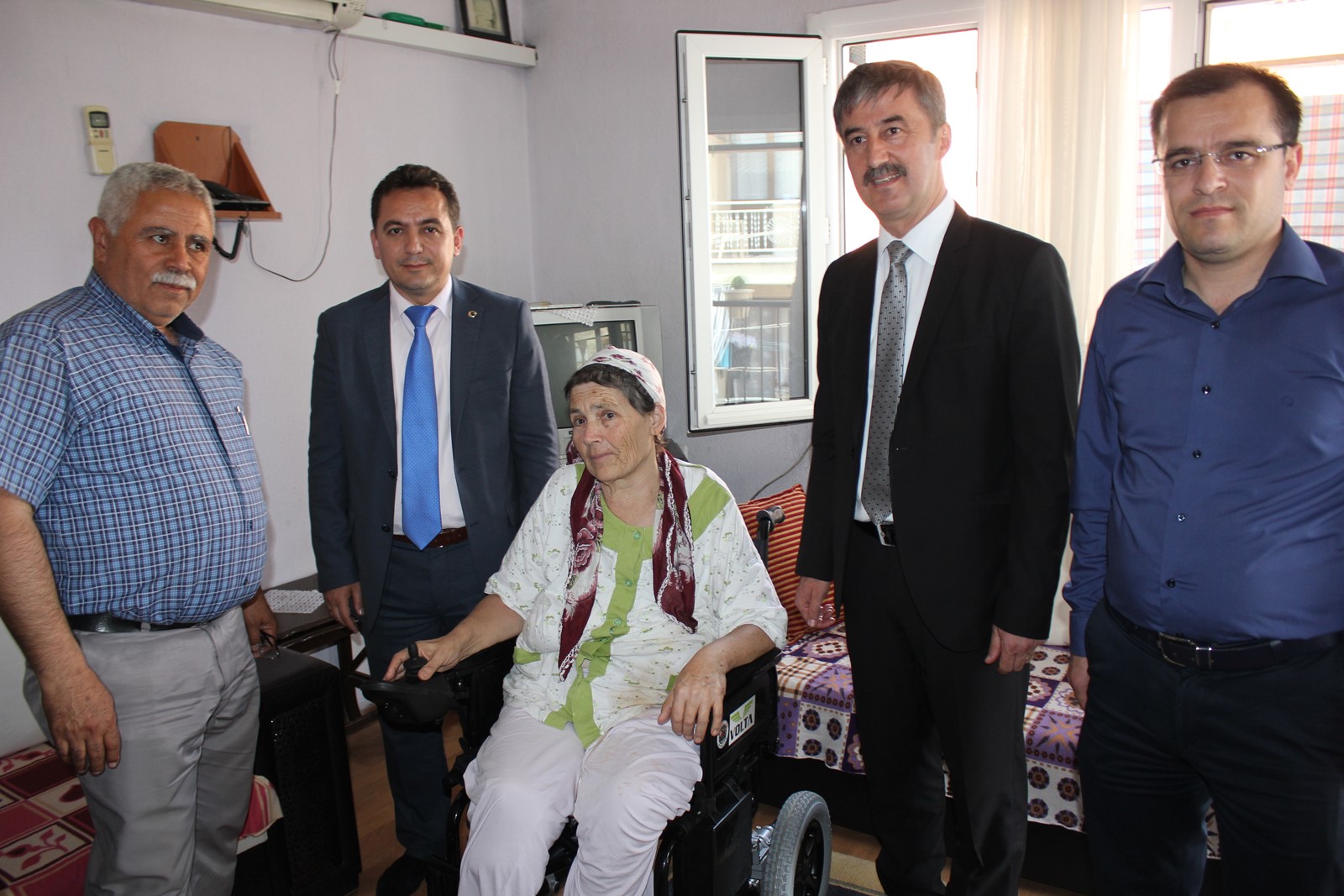 Başkan şirin Nazife Ablanın İsteğini Yerine Getirdi