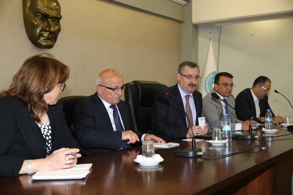 Büyükşehir Koordinasyon Toplantısında Buluştu