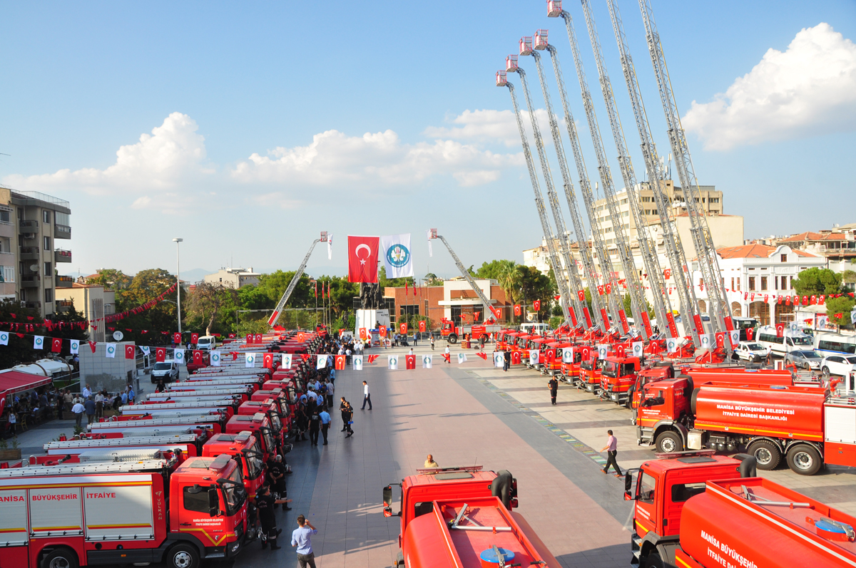 İtfaiye Yeni Araçlarla Güçlendi