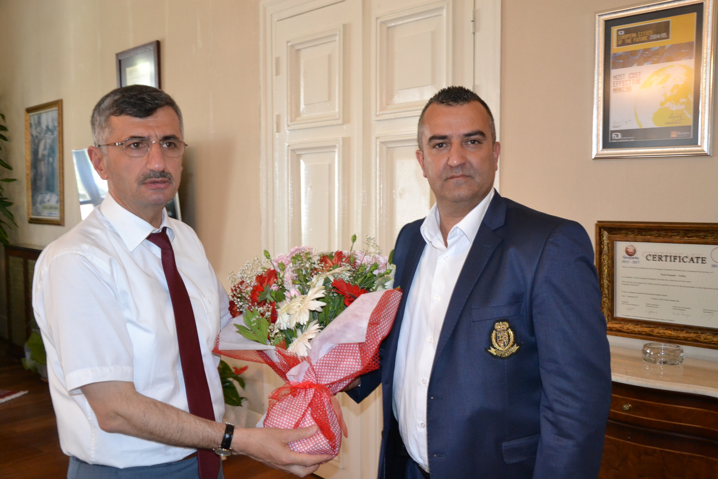 Memur-sen Genel Başkanı Vali Bektaş’ı Ziyaret Etti