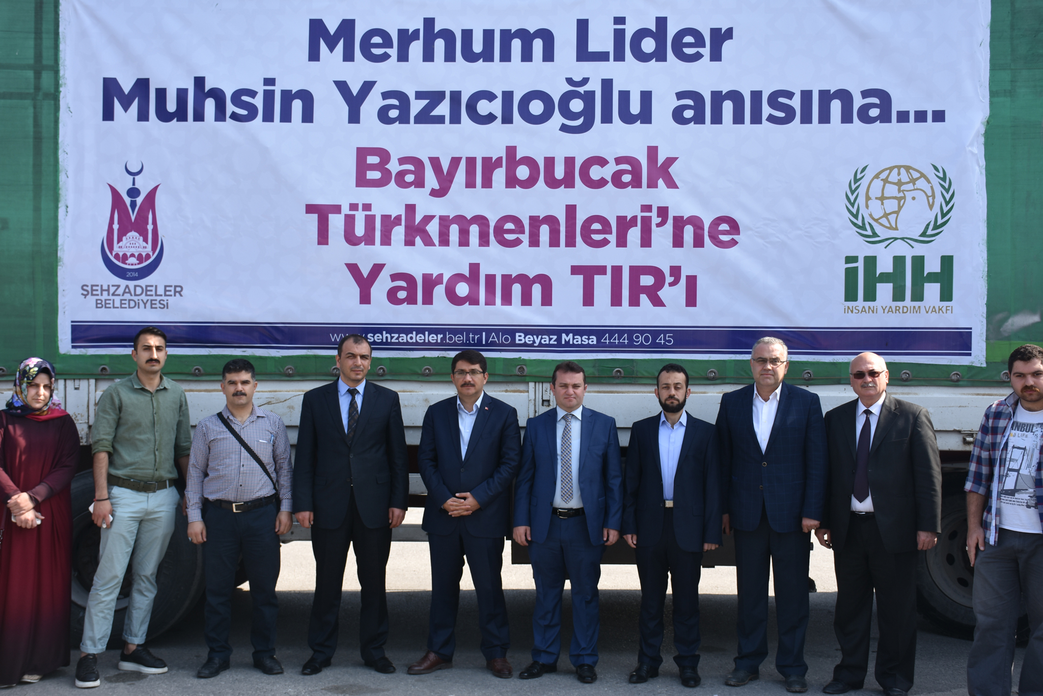 Bayırbucak’a Muhsin Yazıcıoğlu Anısına Yardım Tır'ı