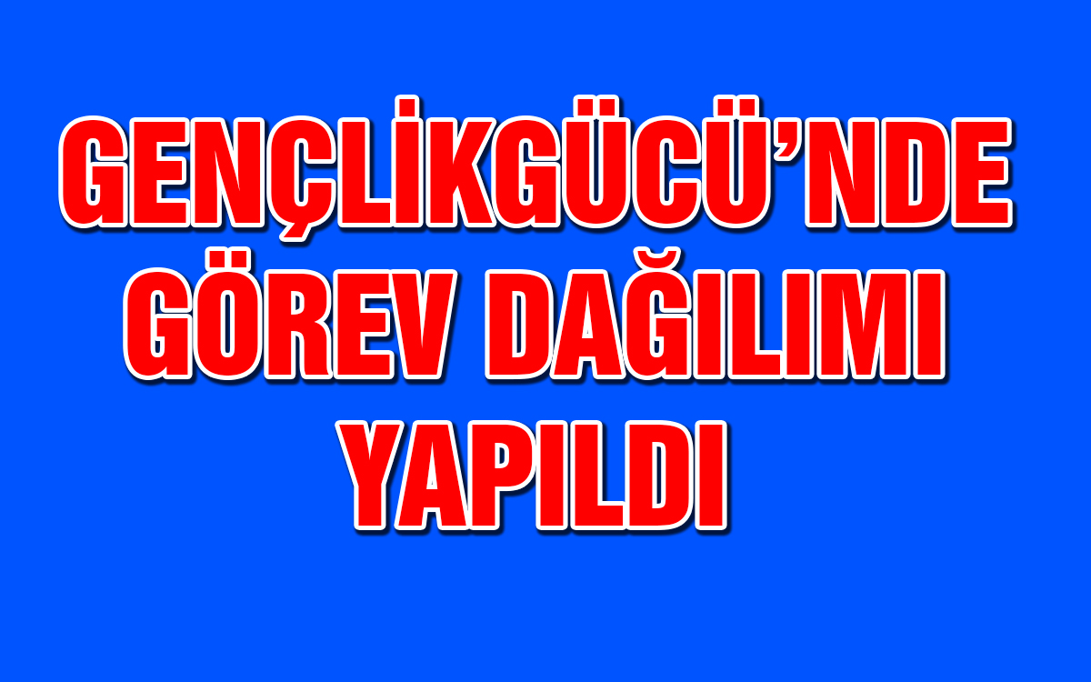 Gençlikgücü'nde Görev Dağılımı Yapıldı