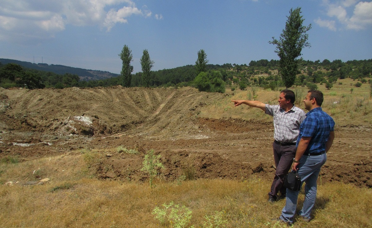 Gördes’te Hayvan Sulama Göletleri Faaliyette
