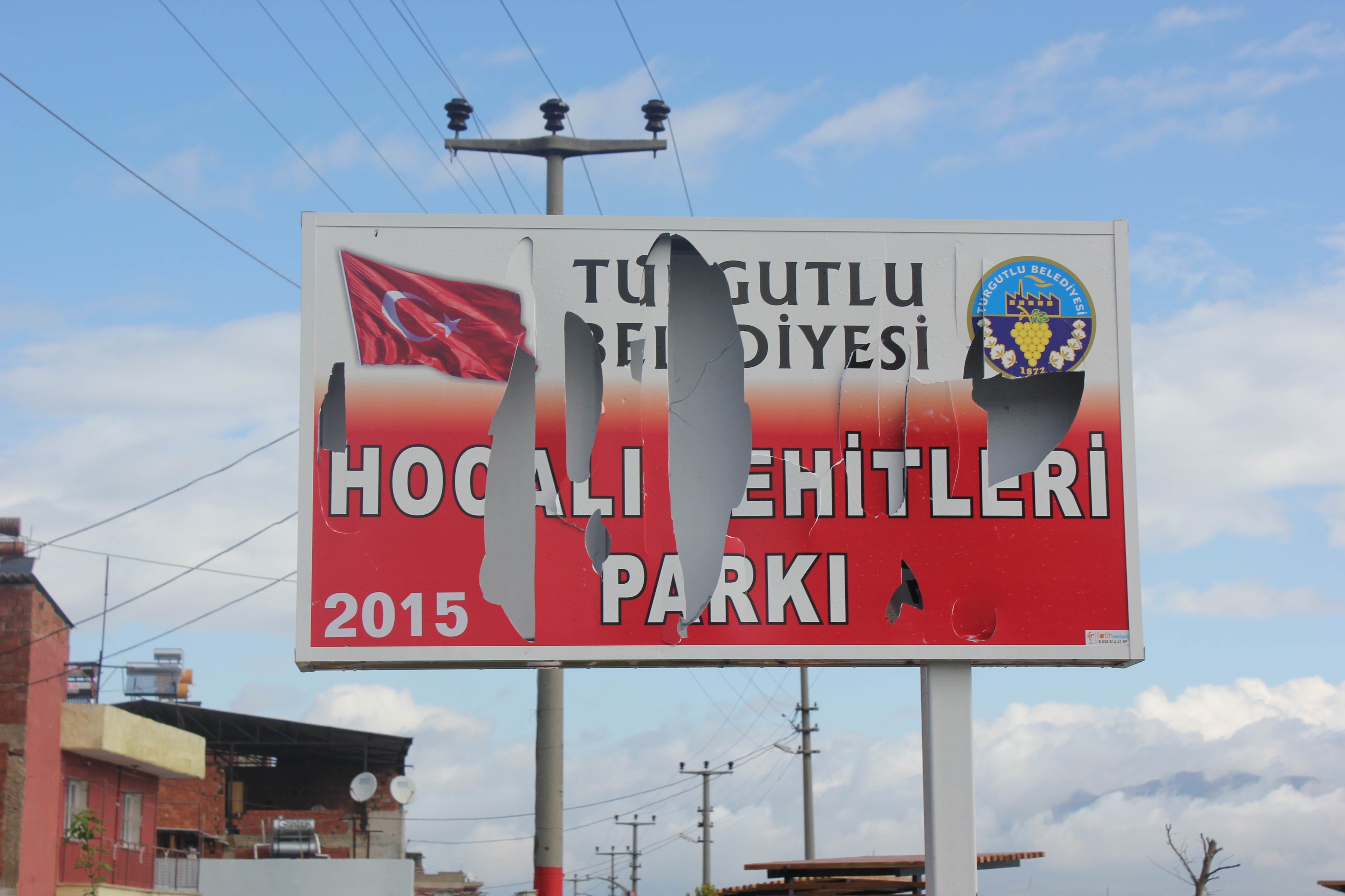 Hocalı şehitleri Parkı’na çirkin Saldırı
