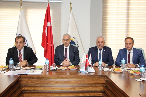 Vali Mustafa Hakan Güvençer  Manisa Tso’ya Ziyaret Etti.