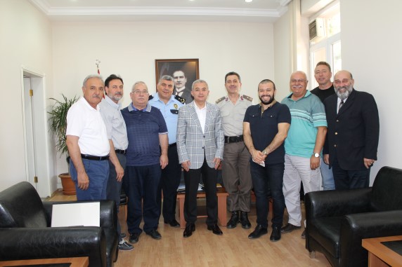 Tuksad'tan Kaymakama Ziyaret
