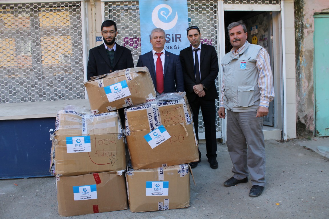 Beşir Derneği Yoksulları Giydirdi