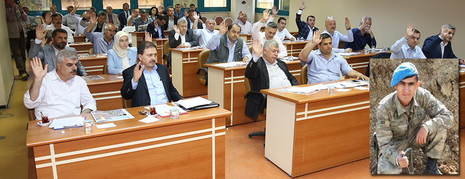 şehir Meclisi şehitleri Unutmuyor