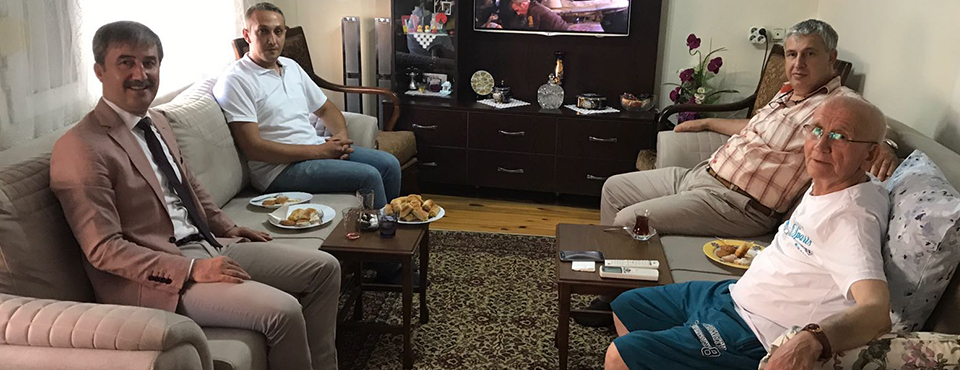 şirin'den Muhtara Geçmiş Olsun Ziyareti