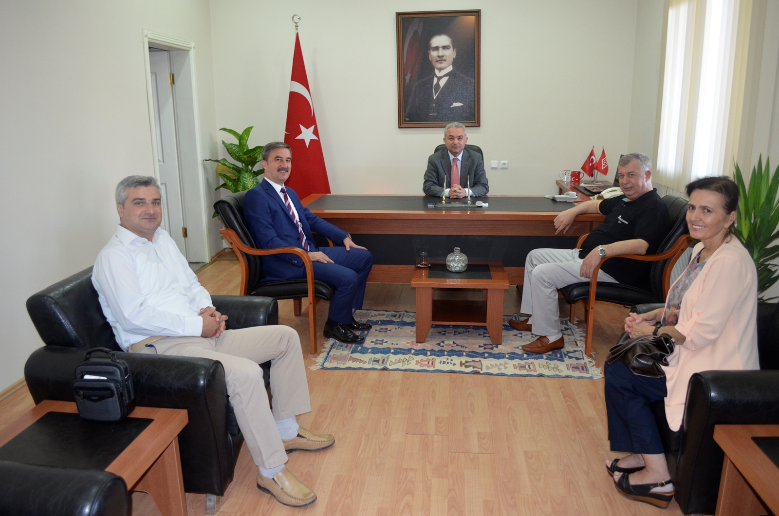 Osb Yönetiminden Kaymakam Turan’a Ziyaret