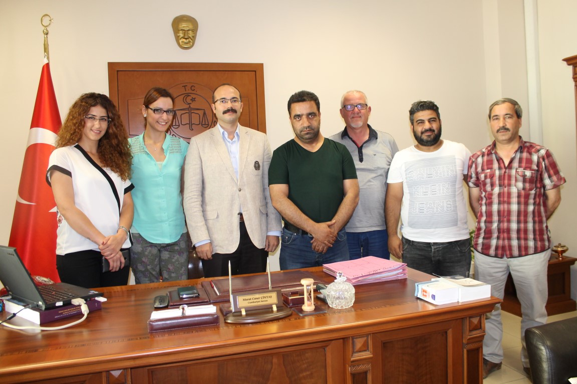Savcı Caner Cintaş Gazetecilere Veda Etti