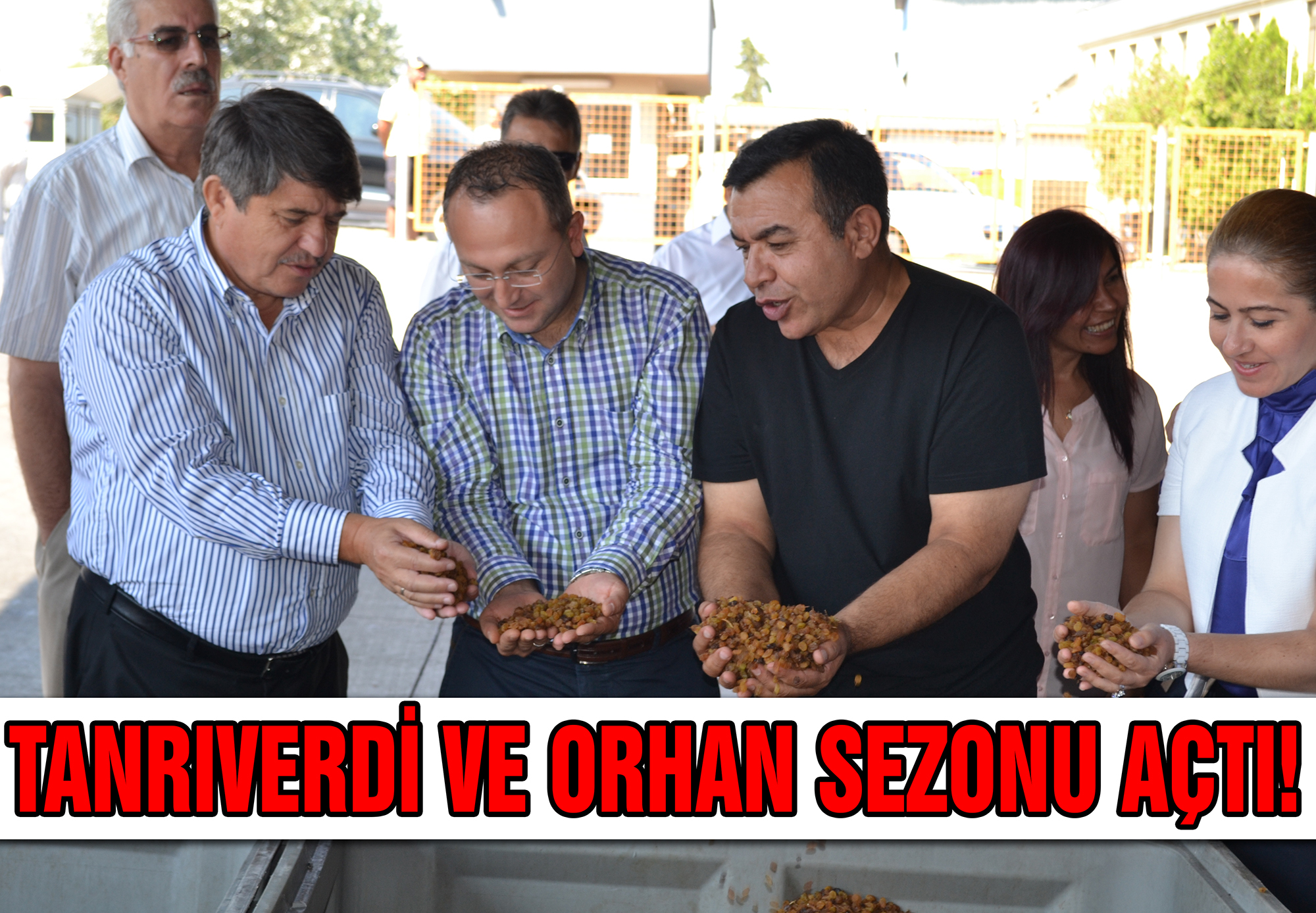 Tanrıverdi Ve Orhan üzüm Sezonunu Açtı