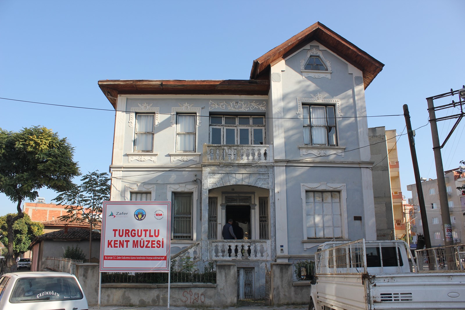 Tarihi Konakta çalışmalar Başladı