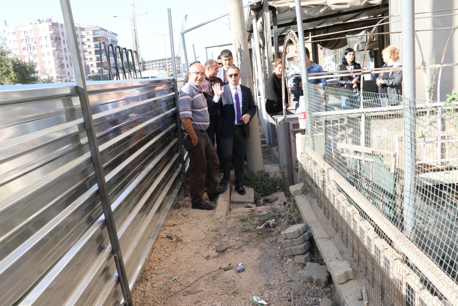 Turgutlu'daki Kavşak çalışmalarına İnceleme