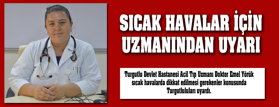 Sıcak Havalar İçin Uzmanından Uyarı!