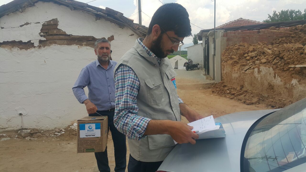 Turgutlu Beşir Derneği'nden Depremzedelere Yardım